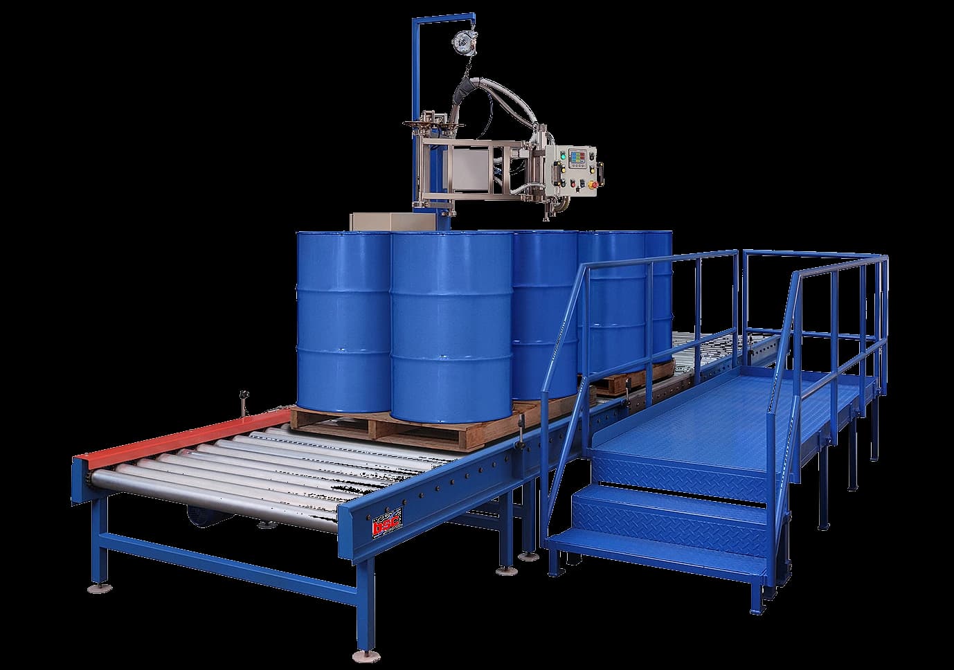 Semi-automatic Line filler